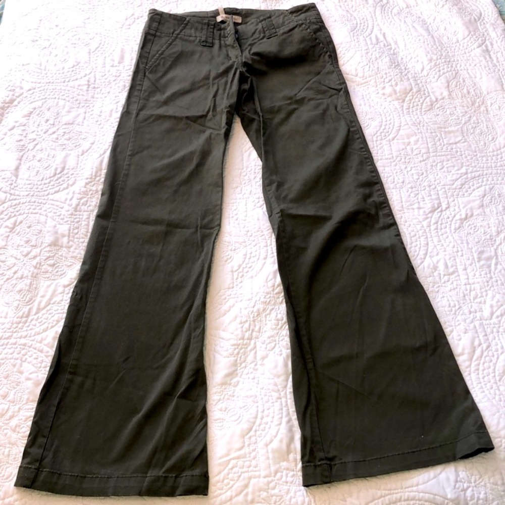BCBG Green Khaki Work Pants SOLD